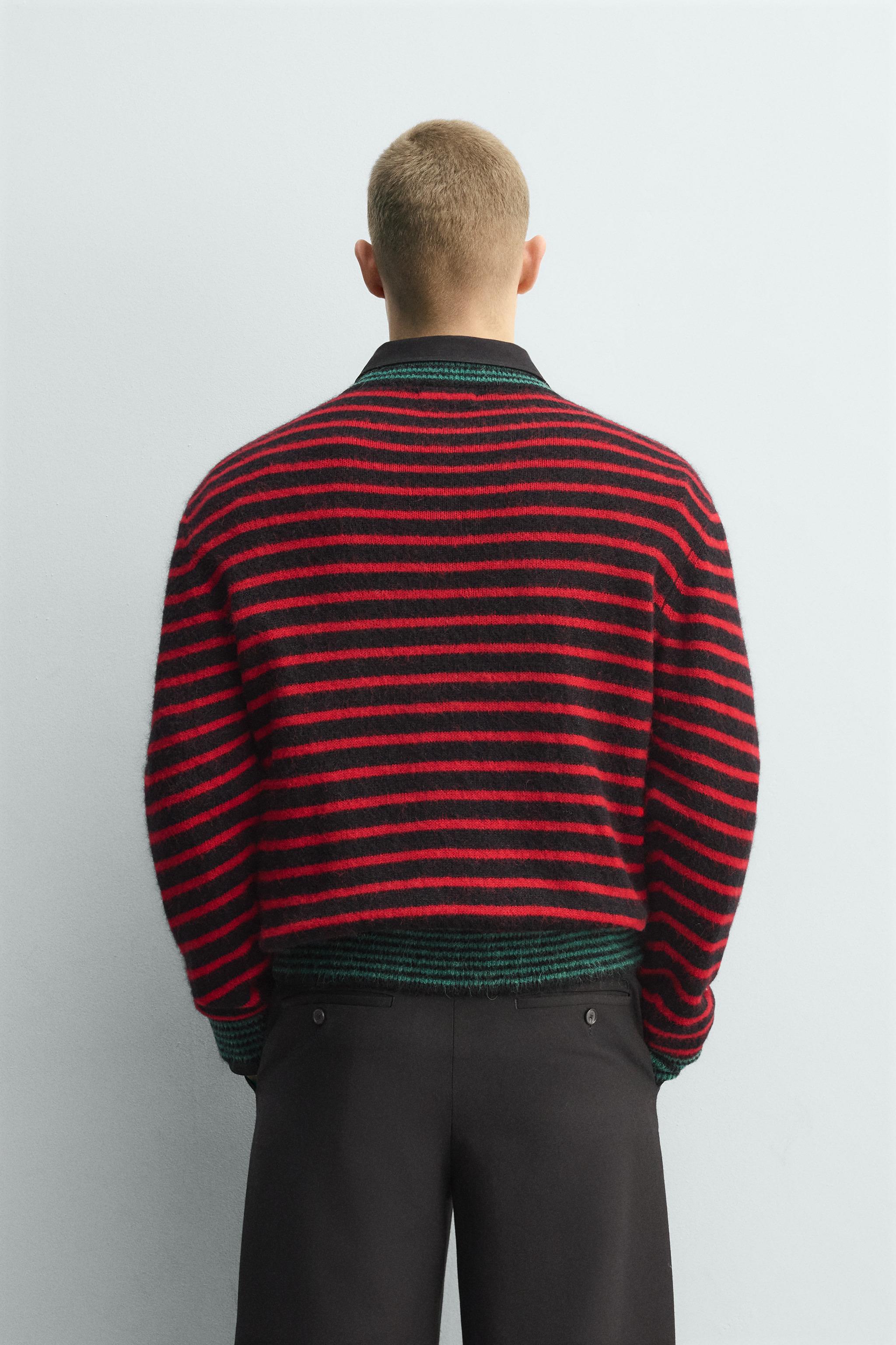STRIPED JACQUARD JUMPER